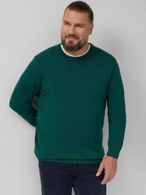 Foto van product Katoenen trui met geborduurd logo s.Oliver groen