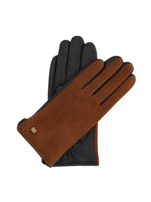 Foto van product Kazar Vingerhandschoenen cognac / zwart