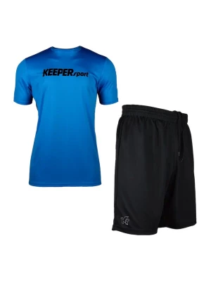 Foto van product KEEPERsport Trainingspak blauw / zwart / wit