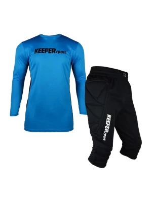 Foto van product KEEPERsport Trainingspak blauw / zwart / wit