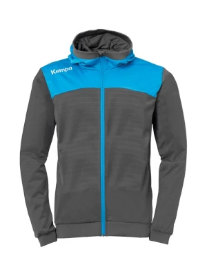 Foto van product KEMPA Trainingsjack azuur / donkergrijs / wit