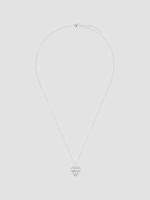 Foto van product Ketting met hart detail in 925 zilver s.Oliver