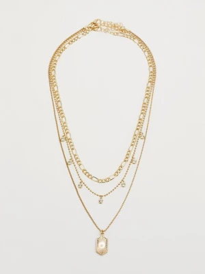 Foto van product Ketting Pieces goudkleurig