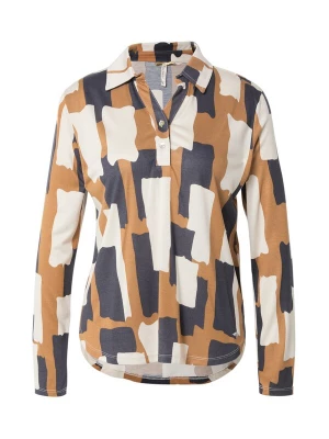 Foto van product Key Largo Blouse 'COLLAGE' crème / pueblo / zwart