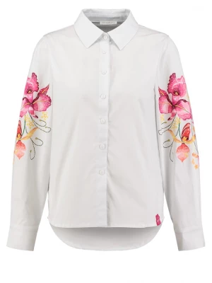 Foto van product Key Largo Blouse ' TEXAS ' rosa / wit