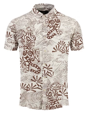 Foto van product Key Largo Overhemd 'RESORT' beige / bruin / wit
