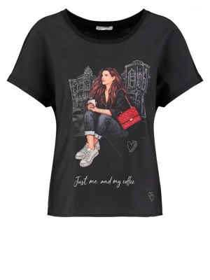 Foto van product Key Largo Shirt 'BREAK' grijs / rood / zwart / wit