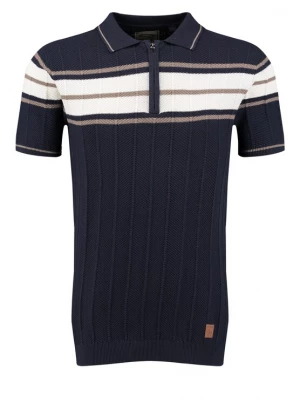 Foto van product Key Largo Shirt donkerbeige / navy / wit