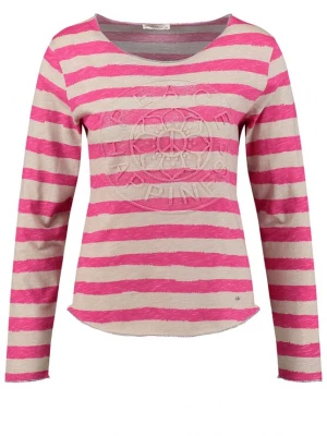Foto van product Key Largo Shirt 'Happiness' beige / rosa