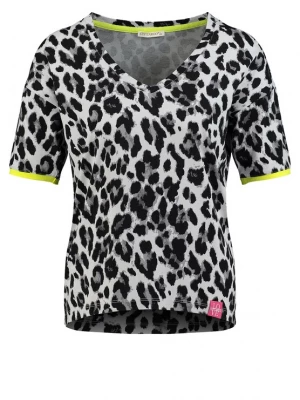 Foto van product Key Largo Shirt 'Leonora' neongeel / zwart / wit