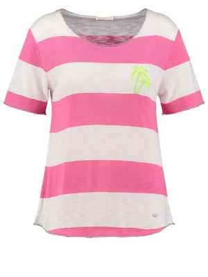 Foto van product Key Largo Shirt 'South' neongeel / rosa / wit