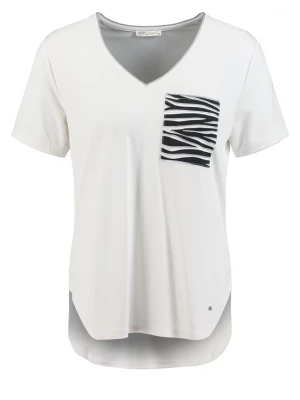 Foto van product Key Largo Shirt 'Zebra' zwart / zilver / wit
