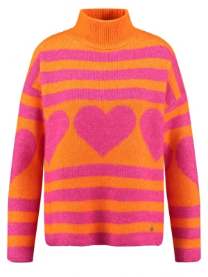 Foto van product Key Largo Trui 'Dear' oranje / pink