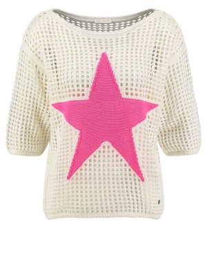 Foto van product Key Largo Trui ' Fame ' beige / pink