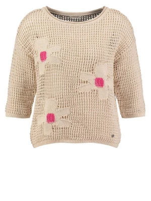 Foto van product Key Largo Trui ' SHORE ' beige / pink