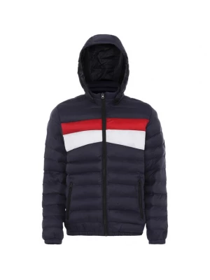 Foto van product KIANNA Winterjas donkerblauw / rood / wit