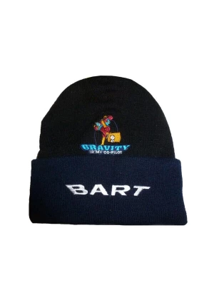 Foto van product King Kameha Muts 'Bart Gravitation' zwart