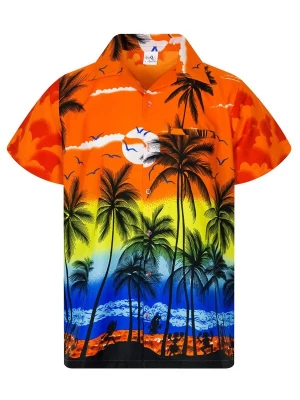 Foto van product King Kameha Shirt 'Beach' oranje