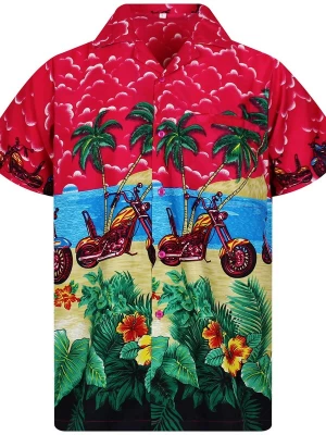 Foto van product King Kameha Shirt 'Bike' pink