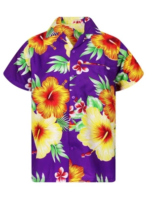 Foto van product King Kameha Shirt 'Paradise Flower' lila