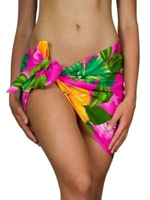 Foto van product King Kameha Strandlaken 'Big Flower' lichtroze