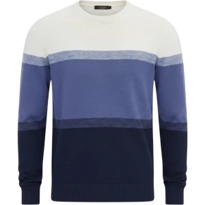 Foto van product KİP Trui crème / blauw / marine / blauw gemêleerd