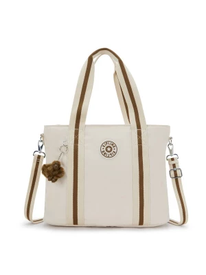 Foto van product KIPLING Handtas 'Minta L' ecru / bruin