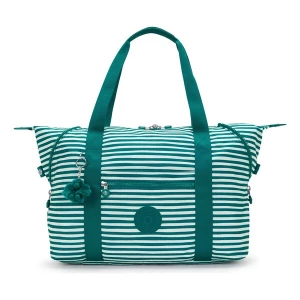 Foto van product KIPLING Reistas 'Art M' jade groen / wit