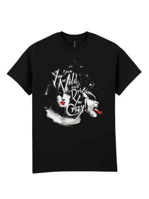 Foto van product Kiss Shirt 'Kiss - Kiss loving ass T-SHIRT' zwart