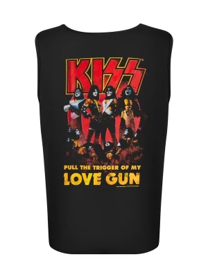 Foto van product Kiss Shirt 'Kiss - Love Gun Tank-top' zwart