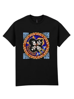 Foto van product Kiss Shirt 'Kiss Rock And Roll Over T-Shirt' zwart