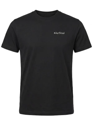 Foto van product Kleinigkeit Shirt 'Dorfkind' zwart / wit