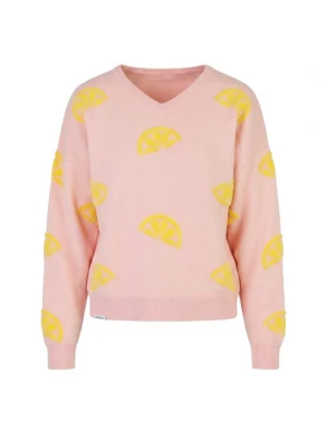 Foto van product Kleinigkeit Trui 'Fruity' geel / pink