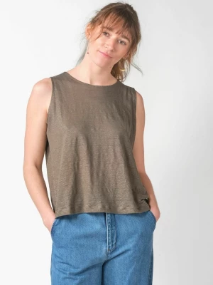 Foto van product Klitmøller Collective Top ' Dee ' taupe