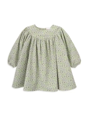 Foto van product KNOT Jurk donkergrijs / groen / lavendel