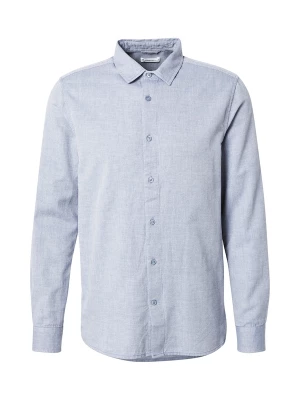 Foto van product KnowledgeCotton Apparel Overhemd duifblauw