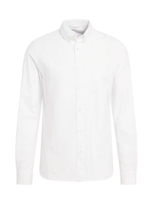 Foto van product KnowledgeCotton Apparel Overhemd 'Harald' wit