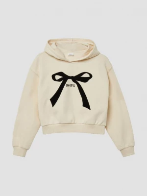 Foto van product Knusse oversized hoodie met print s.Oliver beżowy