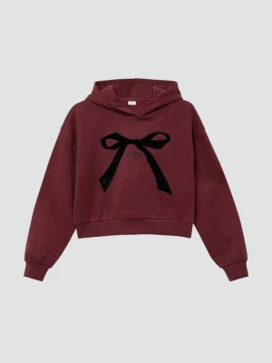 Foto van product Knusse oversized hoodie met print s.Oliver rood