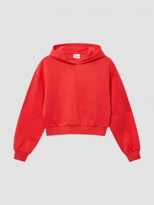 Foto van product Knusse oversized hoodie met print s.Oliver rood