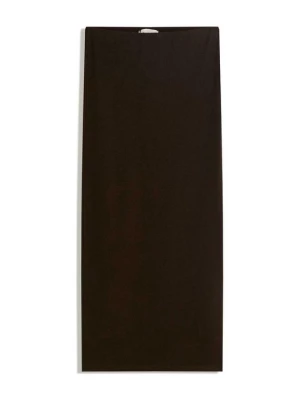 Foto van product Kokerrok Bershka donkerbruin