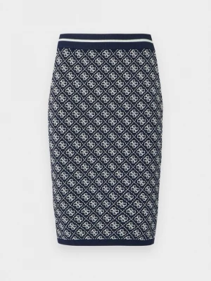 Foto van product Kokerrok Guess donkerblauw