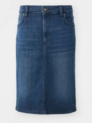 Foto van product Kokerrok Lee donkerblauw denim