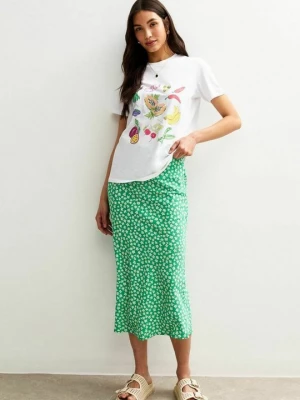 Foto van product Kokerrok New Look groen gemêleerd