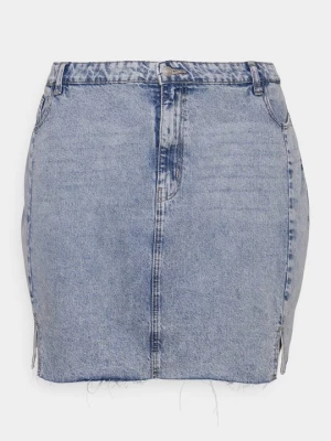 Foto van product Kokerrok Noisy May lichtblauw denim
