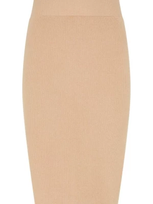 Foto van product Kokerrok usha beige mêleerd