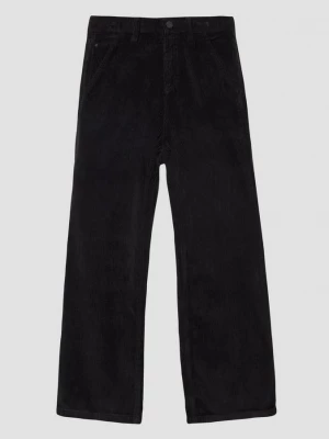 Foto van product Koordbroek Baggy / Relaxed Fit / Mid Rise / Wijde pijpen s.Oliver zwart