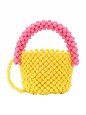 Foto van product Koosh Handtas geel / pink
