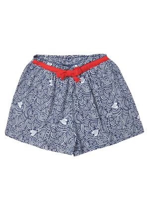 Foto van product KOROSHI Broek navy / wit