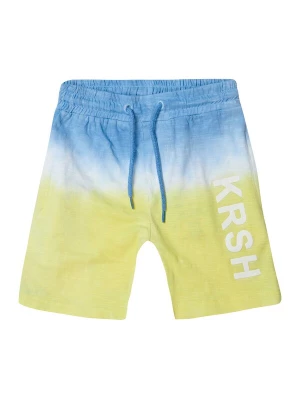 Foto van product KOROSHI Broek smoky blue / limoen / wit